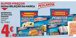 E.Leclerc Barrinhas de pescada panada ómega 3 promoção