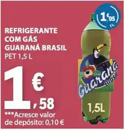 E.Leclerc Refrigerante com gás guaraná brasil promoção