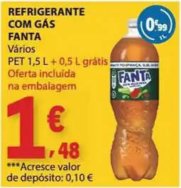 E.Leclerc Refrigerante com gás fanta promoção
