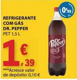 E.Leclerc refrigerante com gás dr. pepper promoção