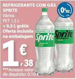 E.Leclerc Refrigerante com gás sprite promoção