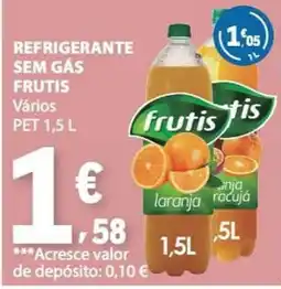 E.Leclerc frutis refrigerante sem gás promoção