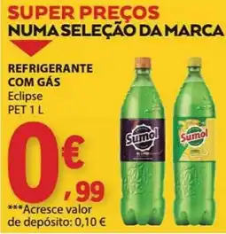 E.Leclerc Refrigerante com gás eclipse pet 1 l promoção