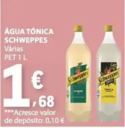 E.Leclerc Água tônica schweppes promoção