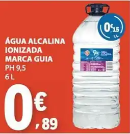 E.Leclerc Água alcalina ionizada marca guia promoção