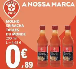 E.Leclerc Molho sriracha tables du monde promoção