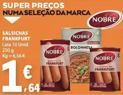 E.Leclerc salsichas frankfurt nobre promoção