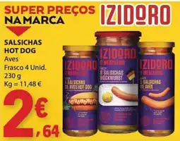 E.Leclerc salsichas hot dog izidoro promoção
