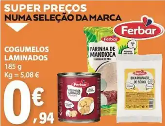 E.Leclerc Cogumelos laminados ferbar promoção