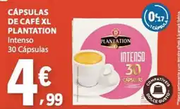 E.Leclerc Cápsulas de café xl plantation intenso promoção