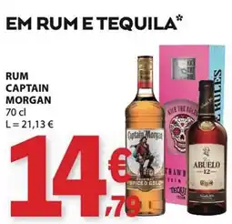 E.Leclerc rum captain morgan promoção