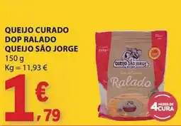 E.Leclerc queijo curado dop ralado queijo são jorge promoção