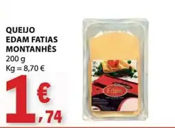 E.Leclerc queijo edam fatias montanhês promoção