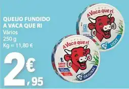 E.Leclerc Queijo fundido a vaca que ri promoção