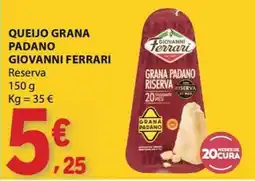 E.Leclerc Queijo grana padano giovanni ferrari promoção