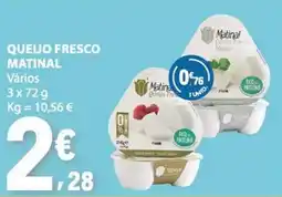 E.Leclerc Queijo fresco matinal promoção