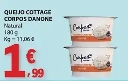 E.Leclerc Queijo cottage corpos danone promoção