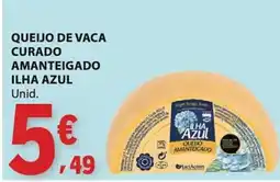 E.Leclerc queijo de vaca curado amanteigado ilha azul promoção