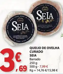 E.Leclerc Queijo de ovelha curado seia promoção