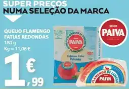 E.Leclerc Queijo flamengo fatias redondas paiva promoção