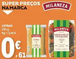 E.Leclerc Letras milaneza promoção