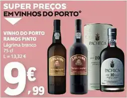E.Leclerc Vinho do porto ramos pinto lágrima branco promoção