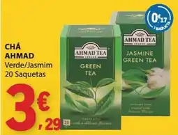 E.Leclerc chá ahmad verde/jasmim promoção