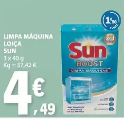 E.Leclerc Sun limpa máquinas promoção