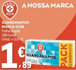 E.Leclerc guardanapos marca guia promoção