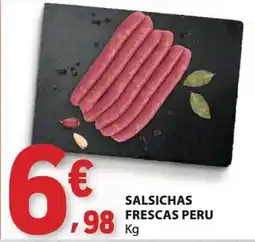 E.Leclerc Salsichas frescas peru promoção