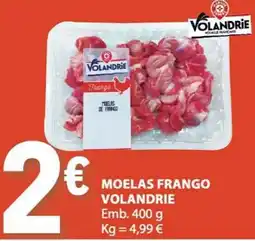 E.Leclerc moelas frango volandrie promoção