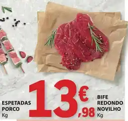 E.Leclerc Espetadas porco promoção
