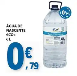 E.Leclerc Água de nascente eco+ promoção