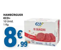 E.Leclerc Hambúrguer eco+ promoção