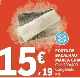 E.Leclerc Posta de bacalhau marca guia promoção