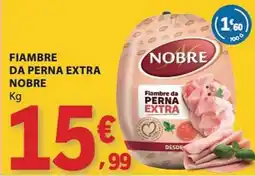 E.Leclerc Fiambre da perna extra nobre promoção
