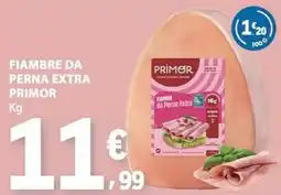 E.Leclerc Fiambre da perna extra primor promoção