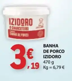 E.Leclerc Banha de porco izidoro promoção