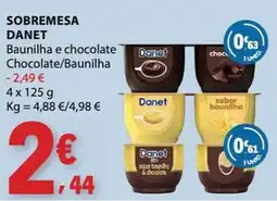 E.Leclerc Danet baunilha e chocolate promoção