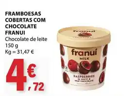 E.Leclerc franui chocolate de leite promoção