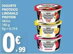 E.Leclerc Iogurte proteico lindahls protein promoção