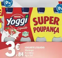 E.Leclerc Yoggi Líquido promoção