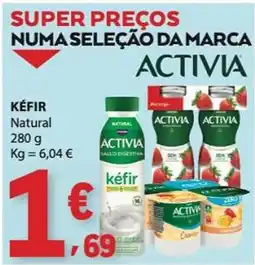 E.Leclerc Kéfir Natural Activia promoção