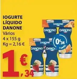 E.Leclerc Iogurte líquido danone promoção