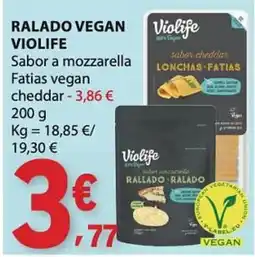 E.Leclerc Ralado vegan violife promoção