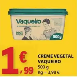 E.Leclerc Creme vegetal vaqueiro promoção