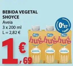 E.Leclerc Bebida vegetal shoyce aveia promoção