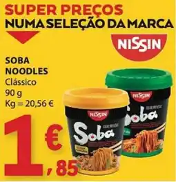 E.Leclerc Soba noodles clássico nissin promoção