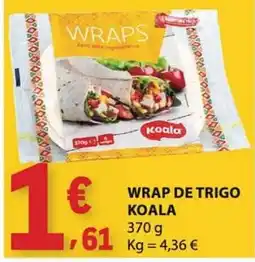 E.Leclerc Wrap de trigo koala promoção