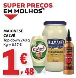 E.Leclerc Maionese calvé promoção